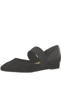 Tamaris, Damen Ballerina, Schwarz
