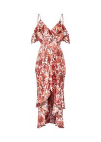 Bardot, Damen Kleid 'FRANKIE', Orange / Rot / Weiß