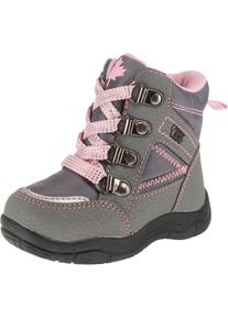 Canadians BY INDIGO, Mädchen Winterstiefel, Grau / Hellpink