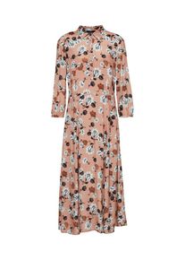 SET, Damen Kleid, Anthrazit / Puder / Weiß