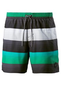 O`Neill O'NEILL, Herren Badeshorts 'Mid Vert', Grün / Mint / Schwarz / Weiß