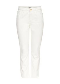 Only, Damen Jeans 'Kelly', Weiß