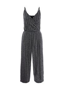 Véro Moda VERO MODA, Damen Jumpsuit, Silbergrau / Schwarz