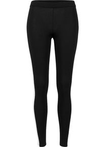 Urban Classics, Damen Leggings, Schwarz / Wei&szlig;