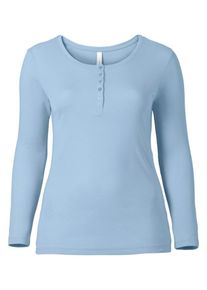 sheego Casual, Damen Shirt, Hellblau
