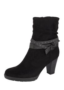 Tamaris, Damen Stiefel mit Schleifendetail, Schwarz