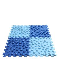 YOGISTAR.COM, Herren Fuß Massage Board, Blau / Hellblau