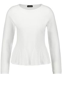 Taifun, Damen Pullover, Wei&szlig;