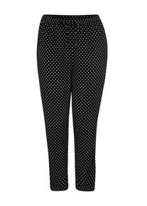 Only Carmakoma, Damen Hose 'LUX CECILIA', Schwarz / Weiß
