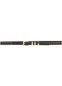 Guess, Damen G&uuml;rtel, Gold / Schwarz