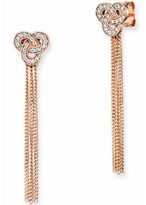 CAI Caï, Damen Paar Ohrstecker 'caï wo, romantic nude, C1789E/90/93/', Rosegold / Weiß