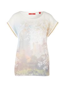 s.Oliver RED LABEL, Damen Blusenshirt, Weiß