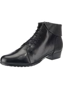Gerry Weber, Damen Schnürstiefeletten, Schwarz