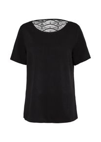 Vila, Damen Top, Schwarz