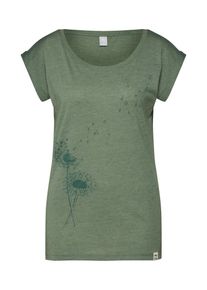 Iriedaily, Damen Shirt 'Pusteblume', Oliv