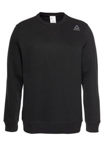 Reebok, Herren Sweatshirt 'EL FLEECE CREW', Schwarz