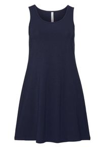 sheego Casual, Damen Jerseykleid, Marine