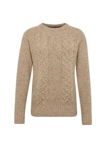 Jack & Jones JACK & JONES, Herren Pullover 'JPRRUSSEL KNIT CREW NECK', Beige / Camel / Dunkelbeige