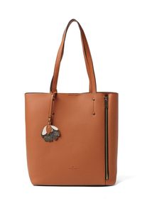 Tom Tailor, Damen Shopper 'Lana', Cognac