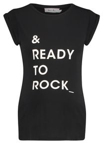 Queen mum, Damen T-shirt, Schwarz / Wei&szlig;