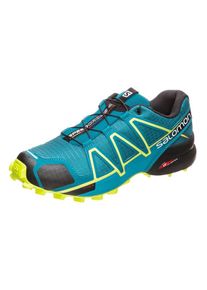 Salomon, Herren Laufschuh, Türkis / Neongelb