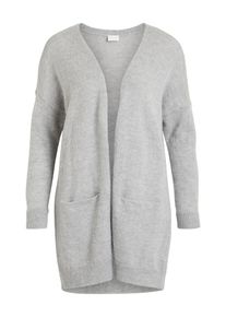 Vila, Damen Strickjacke, Graumeliert