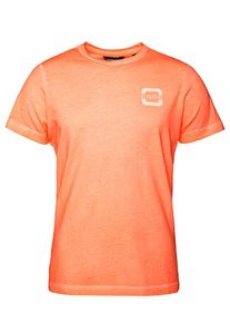 Code-Zero, Herren T-Shirt 'Jibstay', Orangemeliert