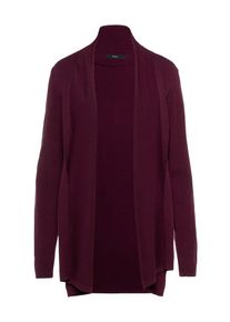 V&eacute;ro Moda VERO MODA, Damen Cardigan 'VMKARIS LS OPEN CARDIGAN BOO', Weinrot