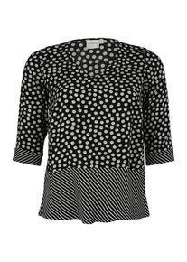 JUNAROSE, Damen Bluse 'JRLISIA', Schwarz / Weiß