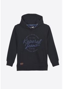 Kaporal5 Kaporal, Kapuzenpullover 'Meby Greym', Dunkelblau / Schwarz
