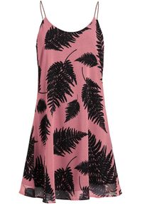 Khujo, Damen Kleid 'Jamila', Altrosa / Schwarz