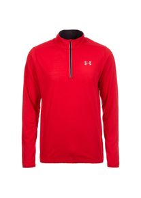 Under Armour, Herren Laufshirt 'HeatGear Streaker 1/4 Zip', Rot
