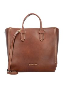 The Bridge, Damen Sartre Shopper Tasche Leder 34 cm, Braun