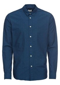 Selected Homme, Herren Hemd 'SLHSLIMMOONIE SHIRT LS W', Dunkelblau
