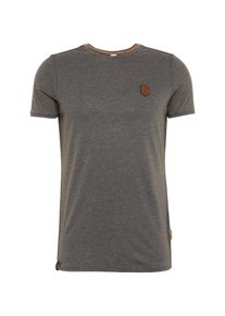 Naketano, Herren T-Shirt 'Halim Trabando', Basaltgrau
