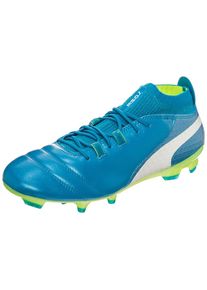 Puma, Herren Fußballschuh 'ONE 17.1 FG', Hellblau / Limette