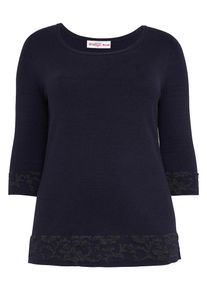 SheeGOTit, Damen Pullover, Nachtblau