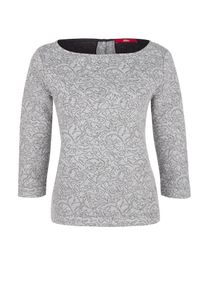 s.Oliver RED LABEL, Damen Sweatshirt, Grau