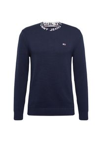 Tommy Hilfiger, Herren Pullover, Dunkelblau / Wei&szlig;