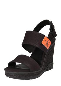 Calvin Klein Jeans, Damen Keilsandale 'LACEY', Schwarz