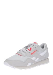 Reebok CLASSIC, Damen Sneaker 'CL NYLON M TXT', Hellblau / Grau / Orange