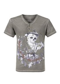 Stockerpoint, Herren Shirt 'Oskar', Grau / Mischfarben