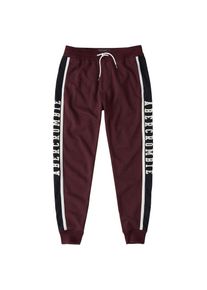 Abercrombie & Fitch Abercrombie & Fitch, Herren Hosen 'CORE LOGO SIDE PANEL JOGGER', Burgunder