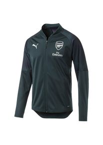 Puma, Herren Trainingsjacke 'Arsenal London Stadium', Dunkelblau / Smaragd / Weiß