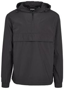 Urban Classics, Herren &Uuml;bergangsjacke 'Basic Pullover', Schwarz