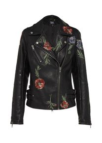 Khujo, Damen Jacke aus Lederimitat 'WALENTINA', Schwarz