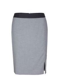 s.Oliver BLACK LABEL, Damen Rock, Kobaltblau / Taubenblau