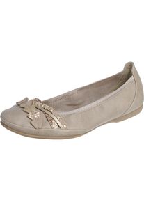 Marco Tozzi, Damen Ballerinas 'Fey', Taupe