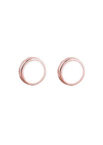 Elli, Damen Ohrringe 'Geo', Rosegold