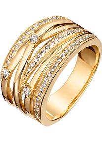 Christ, Damen ring 'Diamonds', Gold